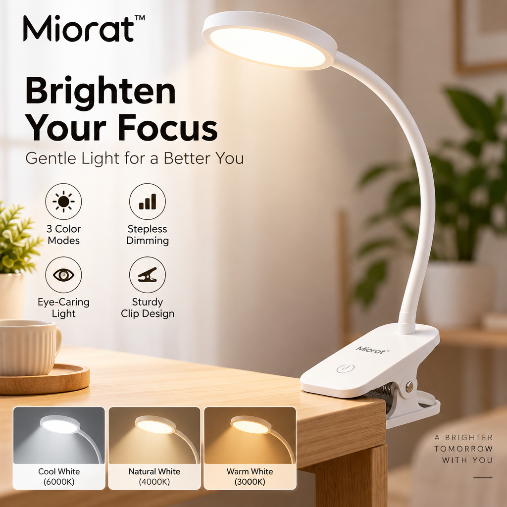 Miorat™ Halo Focus LED Reading Lamp - view 1