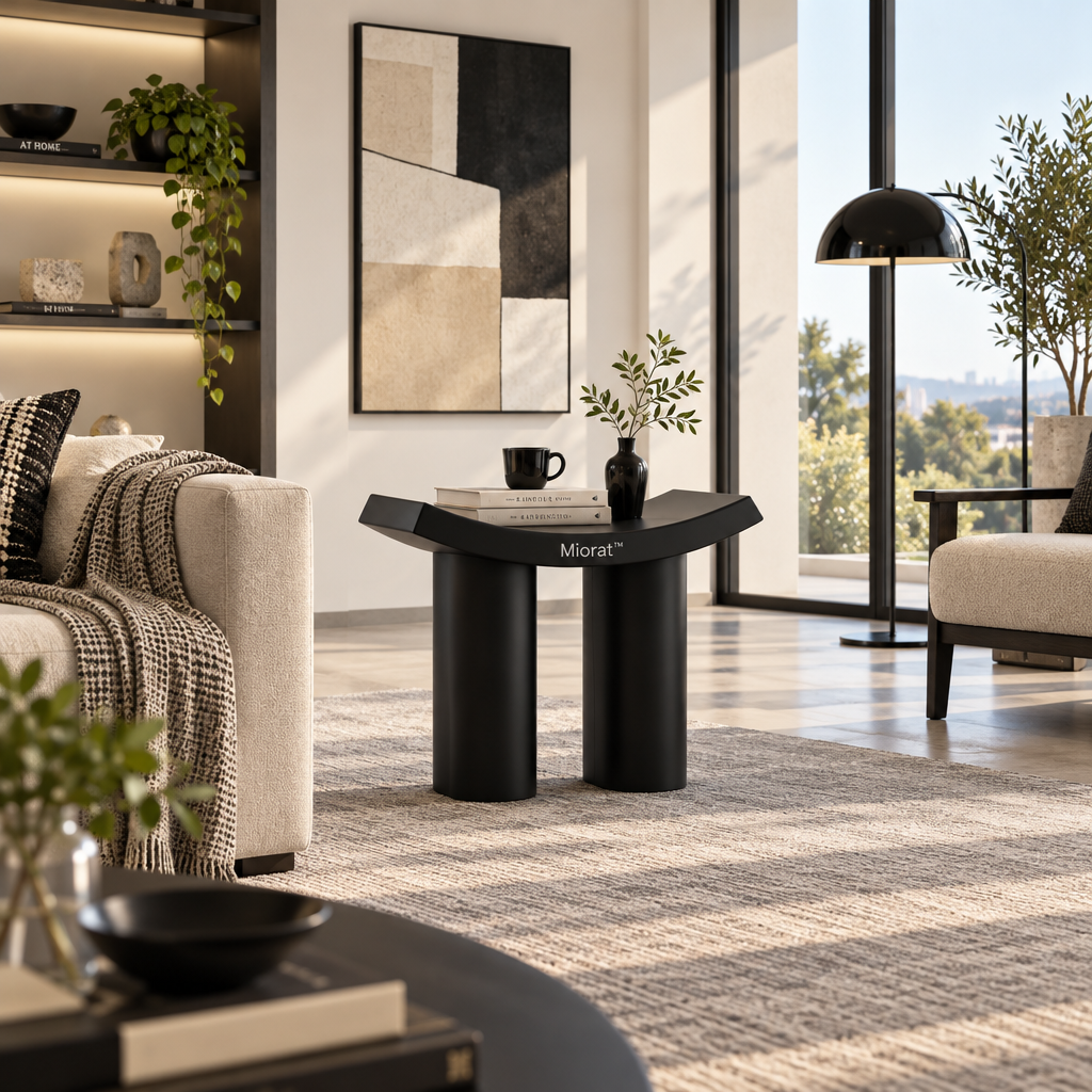 Miorat™ Crescent Seat Modern Accent Stool - view 5